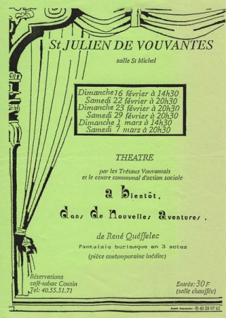 1992 - A BIENTÔT DANS DE NOUVELLES AVENTURES